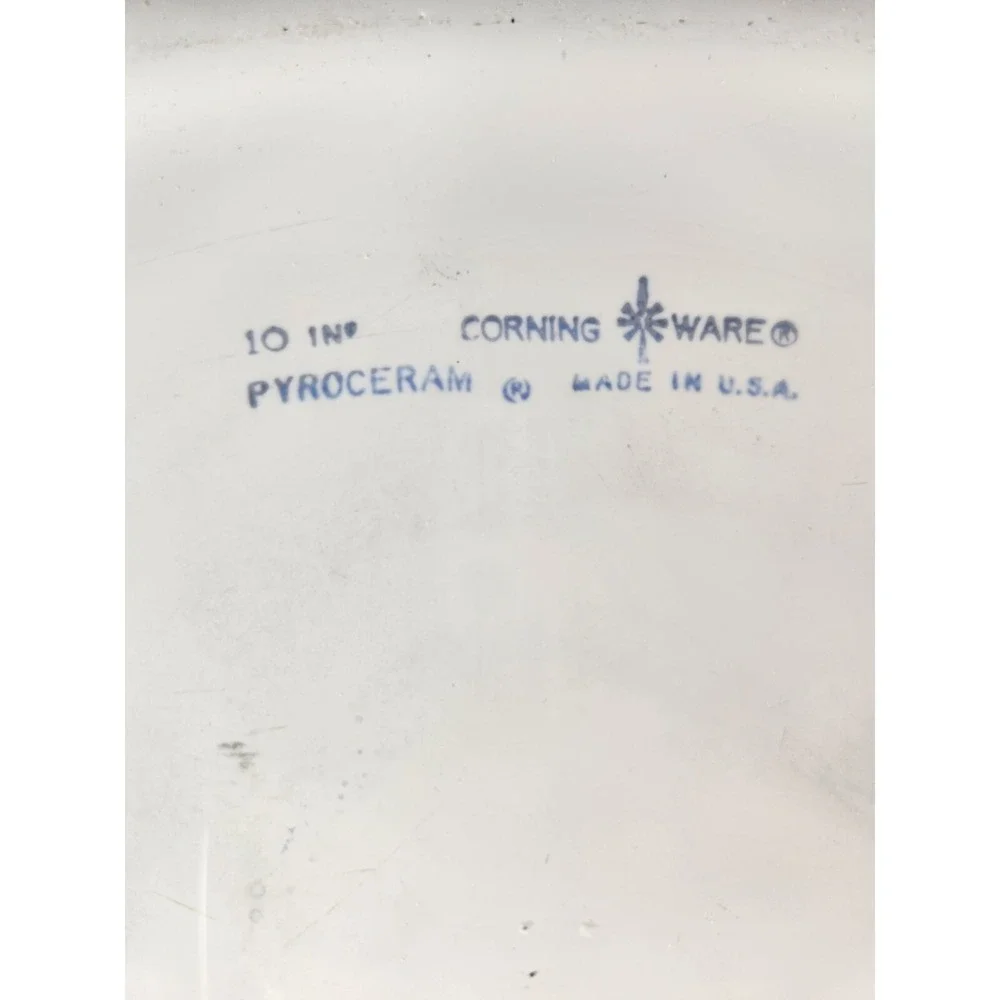 Vtg Corning Ware Blue Cornflower 10